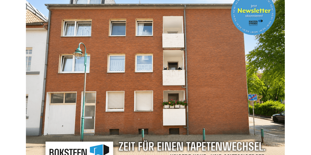 Etagenwohnung Duisburg Altstadt - 2 Zimmer, 68 m&sup2;, 580&euro; | Angebot:27317753